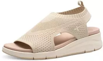 Tamaris Wedge Sandal ivory