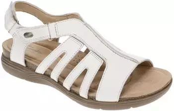 Clarks April Belle weißes leder