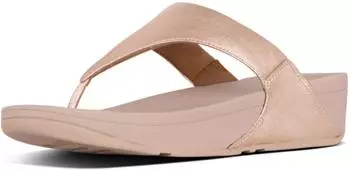 FitWear Lulu Leather Toe Post Flipflop rose gold