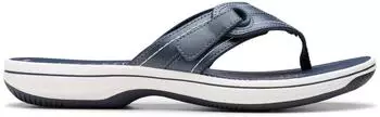 Clarks Damen-Sandalen Brinkley Sea marine/navy/blau