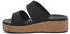 Crocs Brooklyn Cork Buckle Sandalen schwarz