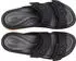 Crocs Brooklyn Cork Buckle Sandalen schwarz