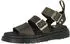 Dr. Martens Gryphon Quad Leather Platform Sandals Women oliv