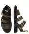 Dr. Martens Gryphon Quad Leather Platform Sandals Women oliv