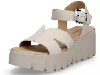 Tamaris Leather Sandals (1-28712-42) taupe/beige