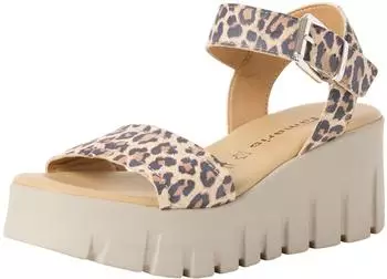 Tamaris Leather Sandals (1-28712-42) braun