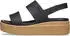Crocs Brooklyn Low Wedge schwarz/cashew
