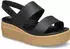 Crocs Brooklyn Low Wedge schwarz/cashew