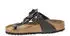 Birkenstock Gizeh Flower Embellishment Naturleder black (schmal)