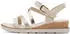 Tamaris Sandals Vegan beige ivory