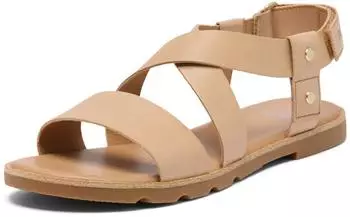 Sorel Slingback Ella 3 Flat honest beige/gum
