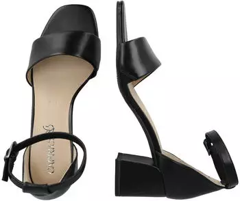 Caprice Strappy Sandal schwarz