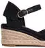 Tommy Hilfiger Flag High Wedge Espad Closed Toe (FW0FW09225) schwarz