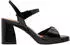 Tamaris Plateau Riemchensandalette schwarz