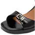 Tamaris Plateau Riemchensandalette schwarz