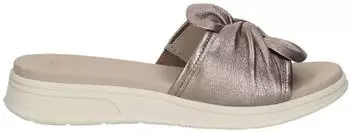 Caprice Women's Leather Sandal braun/gold