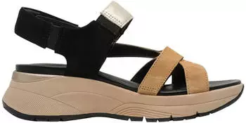 Tamaris Wedge Sandal black comb
