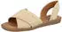 s.Oliver Cleane Sandals in Leather Look beige