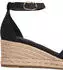 Tommy Hilfiger Flag High Wedge Espad (FW0FW09225) schwarz