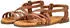 Oh! my Sandals Sandals Leather Strappy Sandal braun