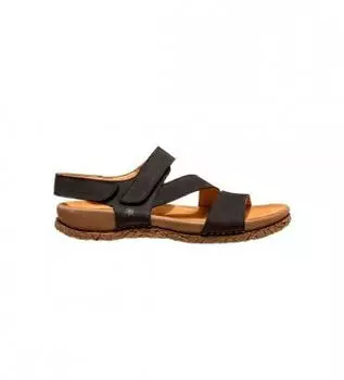 El Naturalista N5860 Leather Sandals pleasant black