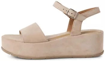 Tamaris Sandals 1-28020 ivory suede