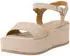 Tamaris Sandals 1-28020 ivory suede