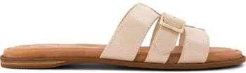 TOMS Shoes Sol Mule champagne shimmer suede