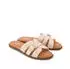 TOMS Shoes Sol Mule champagne shimmer suede