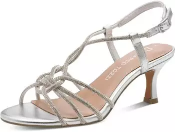 Marco Tozzi Feel Me metallic/silber