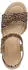 Tamaris Wedge Sandals TOUCHit Footbed cremefarben leopard