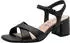 Tamaris COMFORT Damen Sandal Heel schwarz
