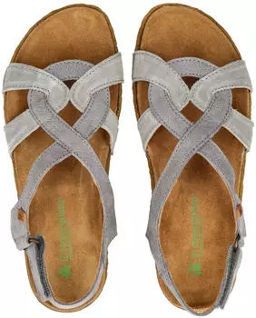 El Naturalista Strappy Sandal N5819 silk denim