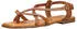 Oh! my Sandals Toe Strap Leather Toe Separator cognac