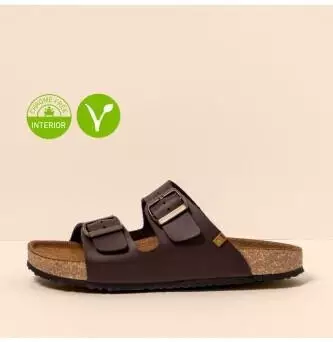 El Naturalista Ne50 Waraji Flat Sandals vegano brown
