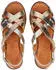 Oh! my Sandals Leather Strappy Sandal bronze