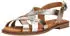 Oh! my Sandals Leather Strappy Sandal bronze