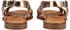 Oh! my Sandals Leather Strappy Sandal bronze