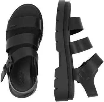 s.Oliver Chunky Sandals in Leather Look
