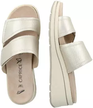 Caprice Women's Slip-On 9-24755 platin metal.