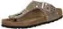 Birkenstock Gizeh Rivet Veloursleder taupe (schmal)