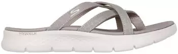 Skechers GO WALK FLEX SANDAL-SSSELENA mit Komfortfu&szlig;bett beige