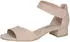 Caprice Heeled Sandal beige suede