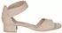 Caprice Heeled Sandal beige suede