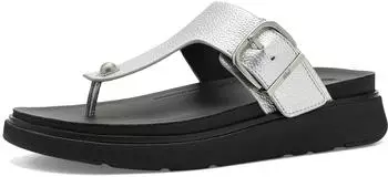 FitWear Lulu Flower Toe-Post Sandals (A2S) silber