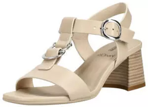 Nero Giardini E615870D Women's Leather Sandals linen