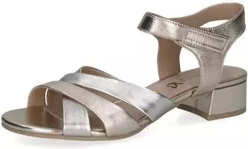 Caprice Sandal Heel lt. gold comb