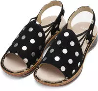 Ara 12-29005-11, ara Sandale Hawaii schwarz cream Damen