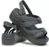 Crocs Brooklyn Knot Low Wedge Sandal carbon