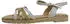 Marco Tozzi Sandal with Feel Me Footbed white comb